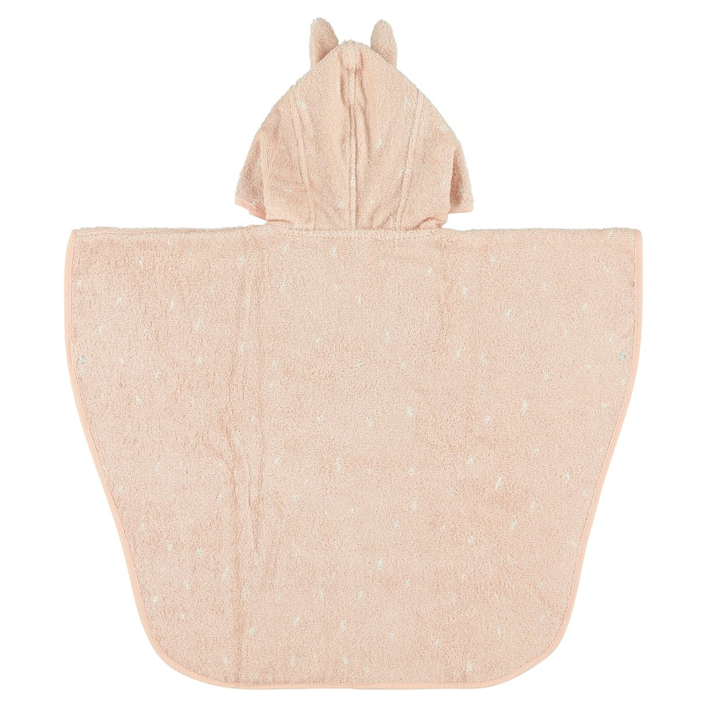 Hooded Bathing Poncho for Kids - Mrs. Rabbit - Kotikauppa