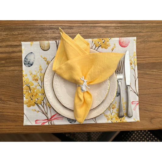 Table Placemat - Easter Happy