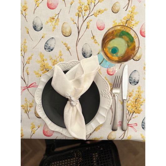 Rectangular Tablecloth - Easter Happy