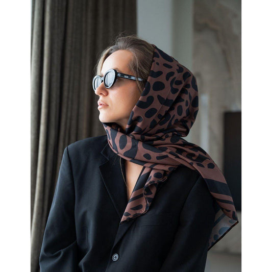 Huivi Garbanota - Klassinen Leopardikuvio