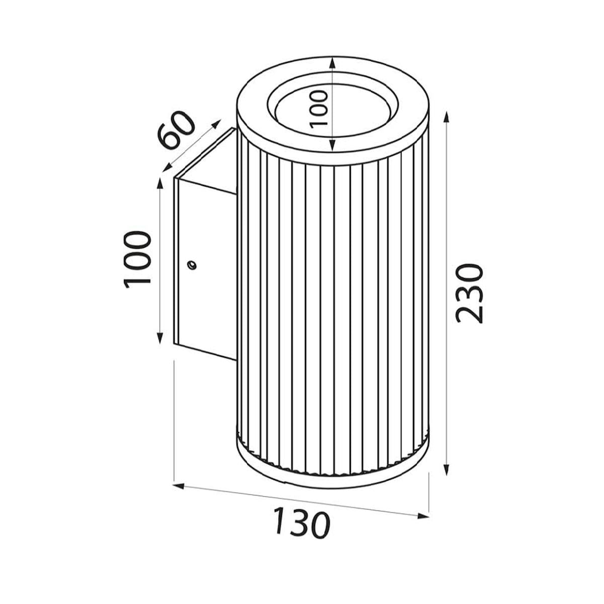 PIHAPIIRIVALAISIN LUMIA AVN08GH IP44 2X35W GU10 G C GH