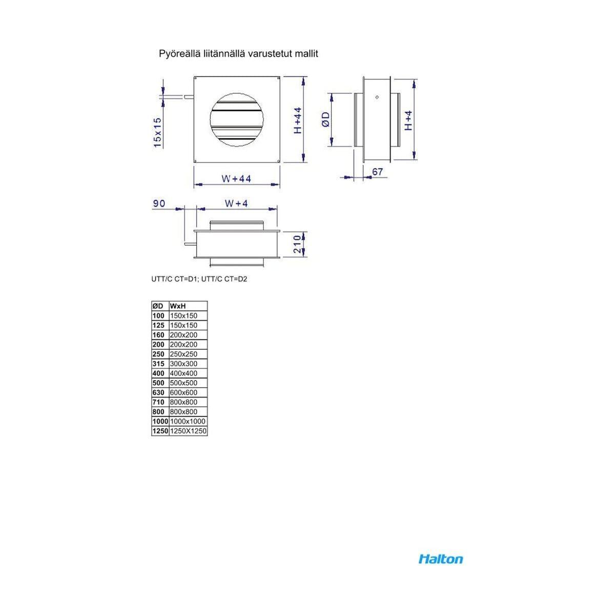 SÄLEPELTI HALTON UTT-800x800, TIIVIS