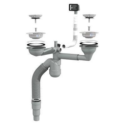 KEITTIÖVESILUKKO PREVEX 12660 2-OSAINEN KORIPOHJAVENT | 5973813 | 6415859738136 | Prevex | Kotikauppa