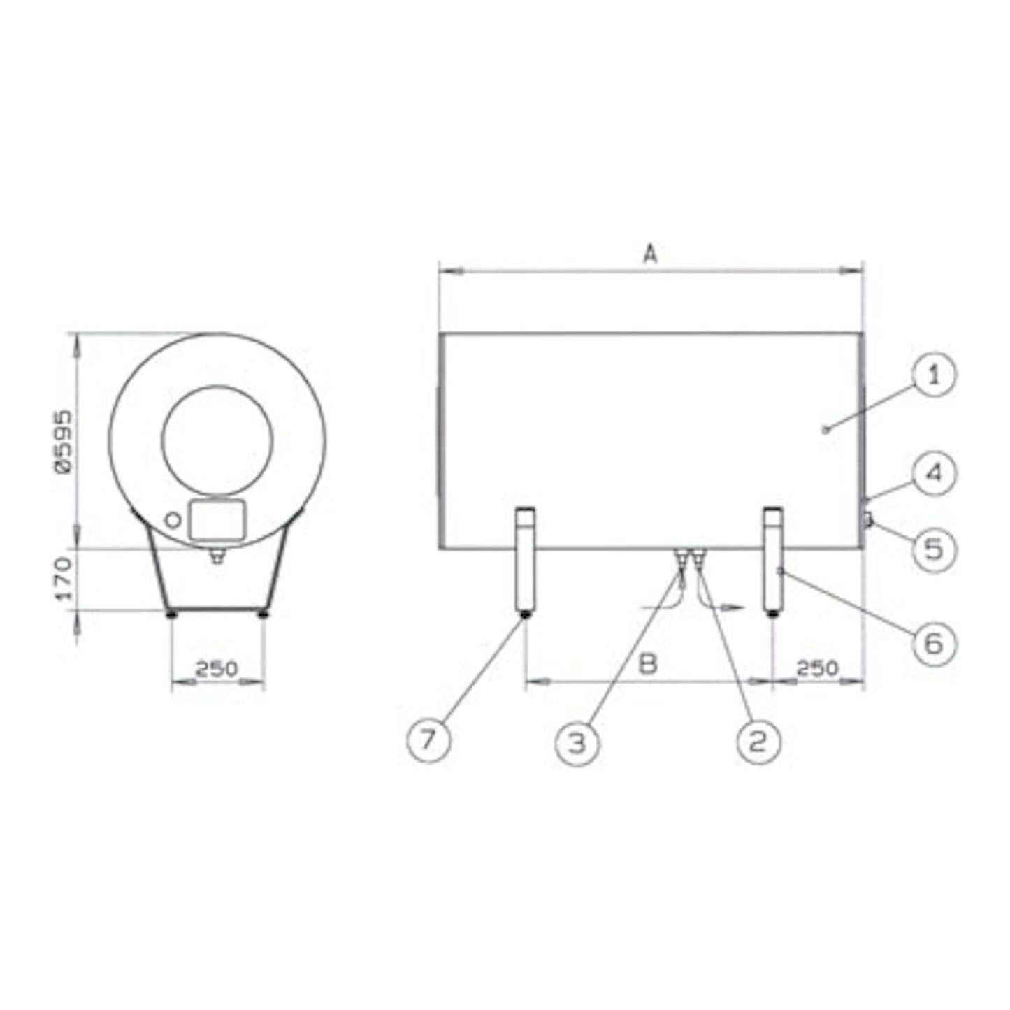 VEDENLÄMMITIN JÄSPI VLS-220 SAUNA 3kW