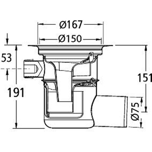 LATTIAKAIVO VAAKA PURUS SIGEX 75 P 3x40 SIVUL. HST/PP