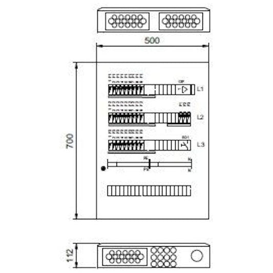 RYHMÄKESKUS ABB RY8E30U 80A 1VVSK IP34