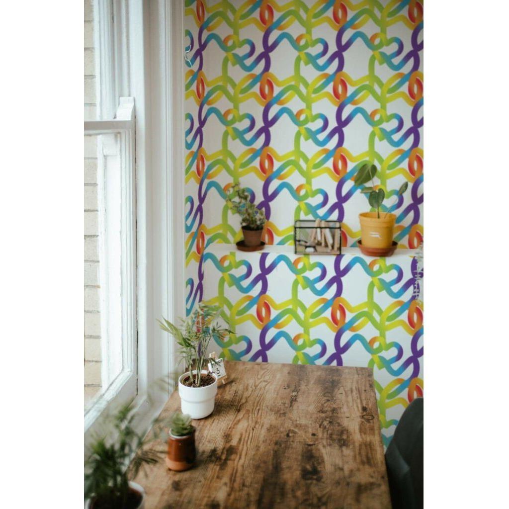 Intertwined rainbow (itseliimautuva) - Kotikauppa