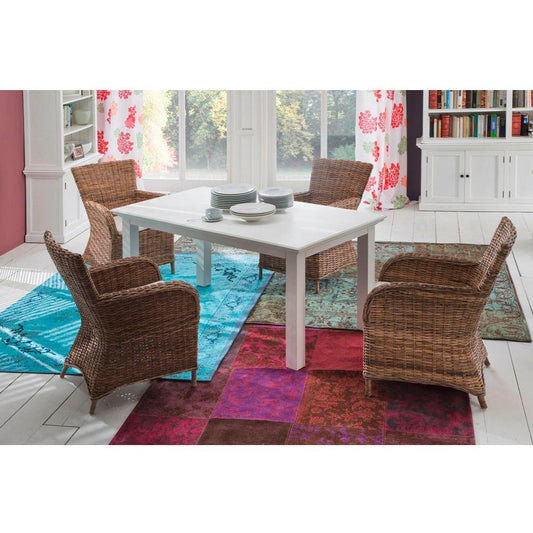 Jatkettava ruokapöytä (Halifax) - Kotikauppa