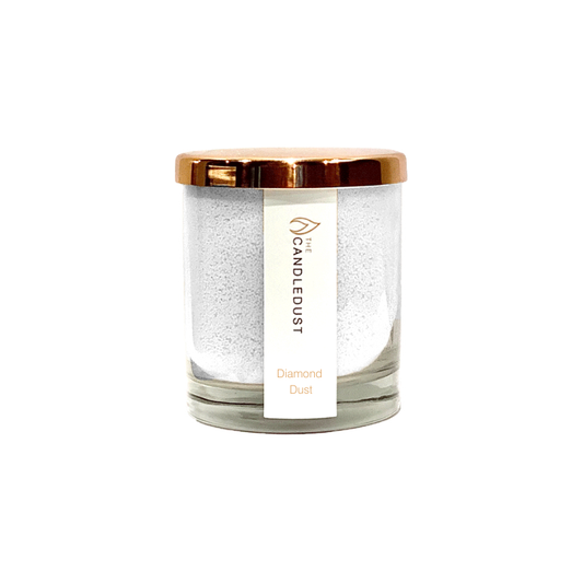 Jauhemainen lasikynttilä 160g (Diamond Dust) - Kotikauppa