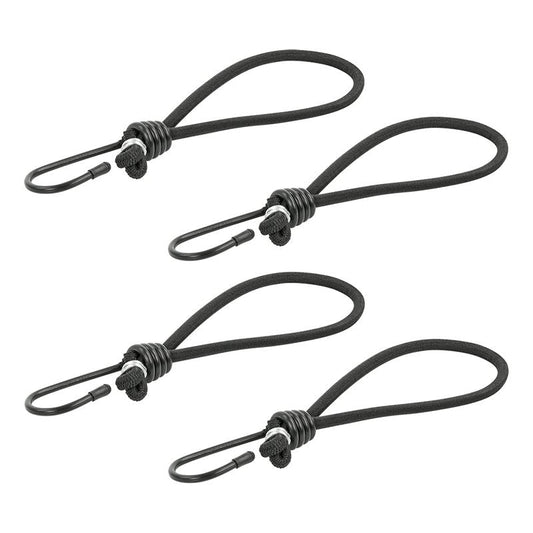 Joustava musta telttakankaan kiristyskoukku sisään kuplapakkaus - Kotikauppa