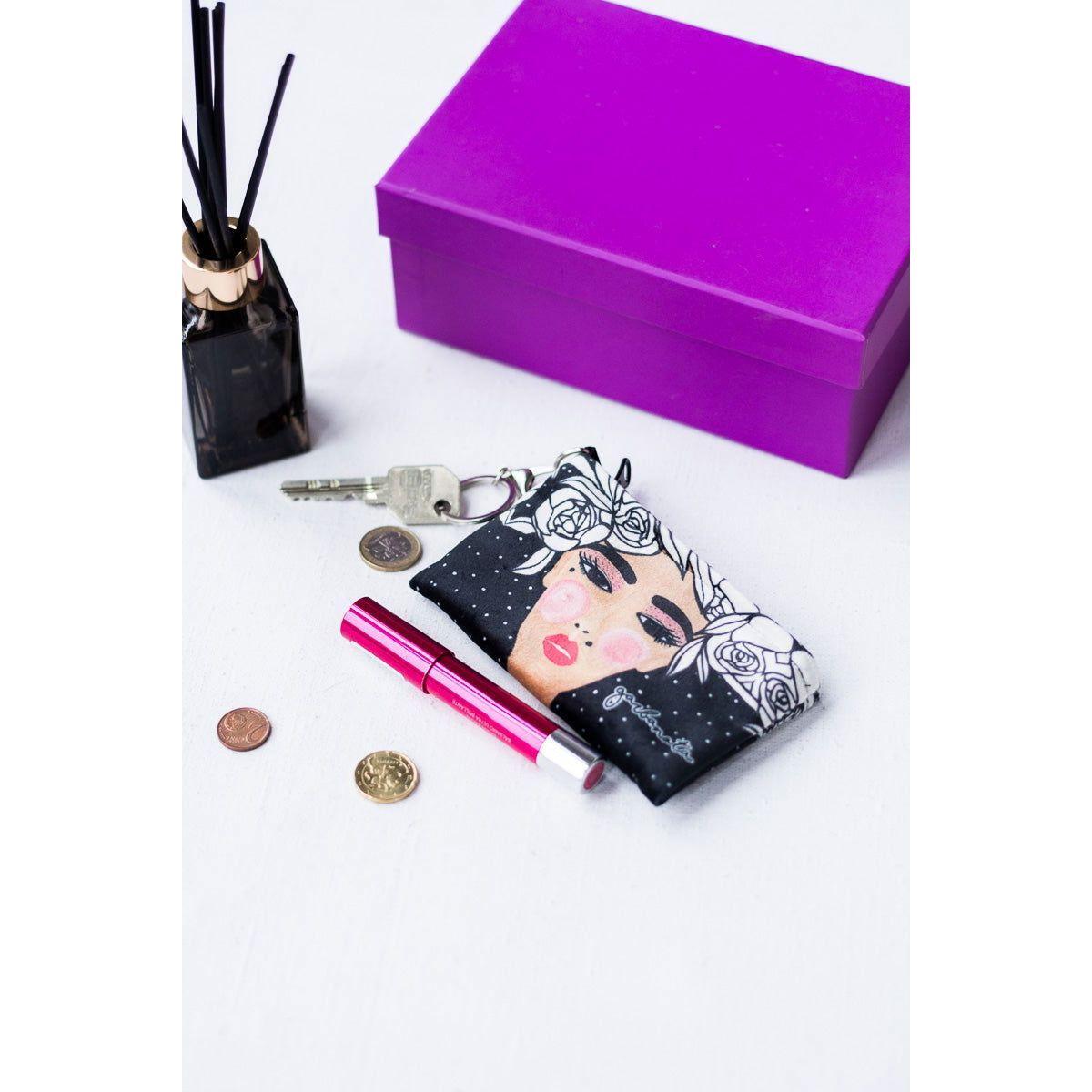 KEY POUCH YOKO - BLACK - Kotikauppa