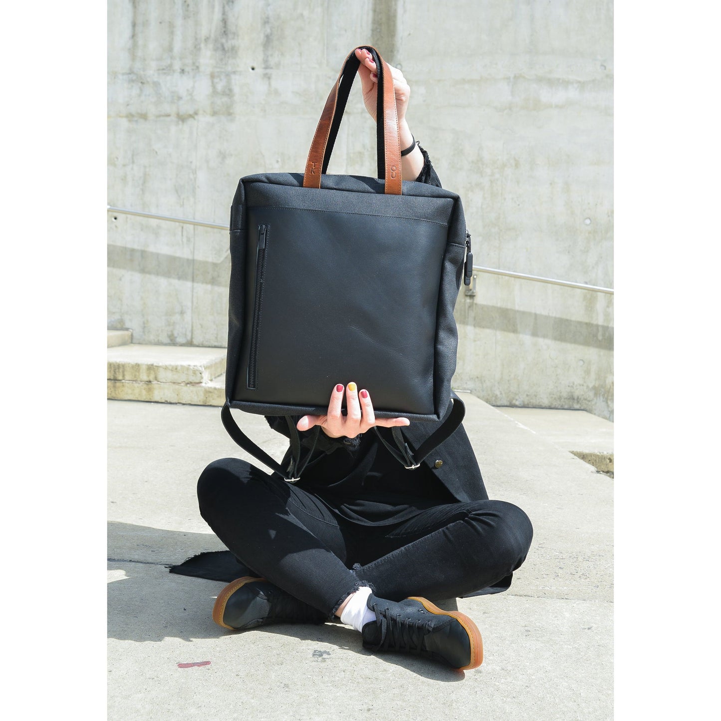 Stockholm Backpack - Purple/Black