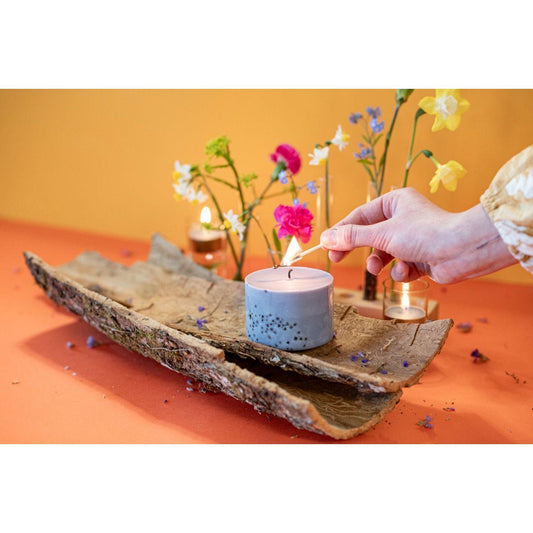 Käsintehty soijavahakynttilä patsulin tuoksulla