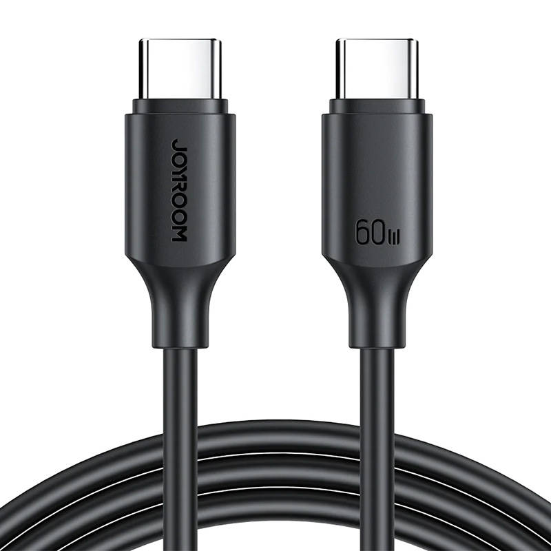 Kaapeli Type-C 60W 1m Joyroom S-CC060A9 (black) - Kotikauppa