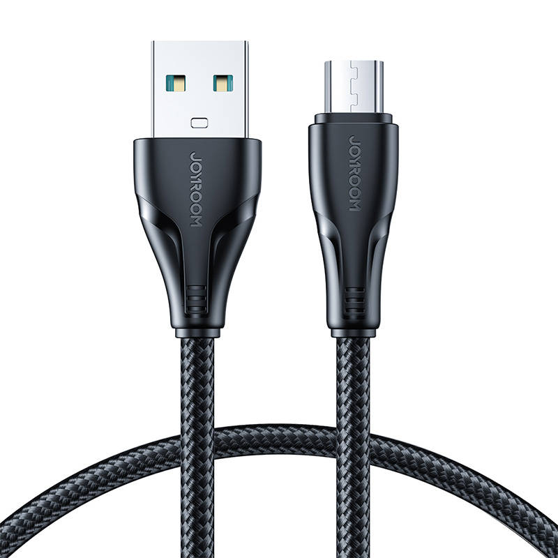 Kaapeli to Micro USB-A / Surpass / 1.2m Joyroom S-UM018A11 (black) - Kotikauppa