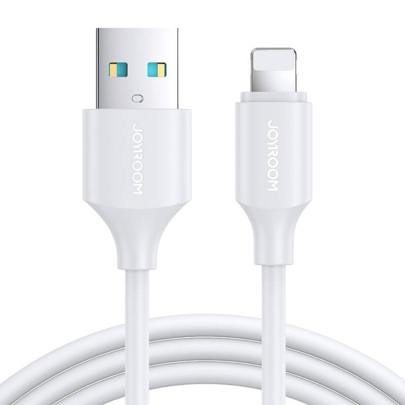 Kaapeli to USB-A / Lightning / 2.4A / 1m Joyroom S-UL012A9 (white) - Kotikauppa