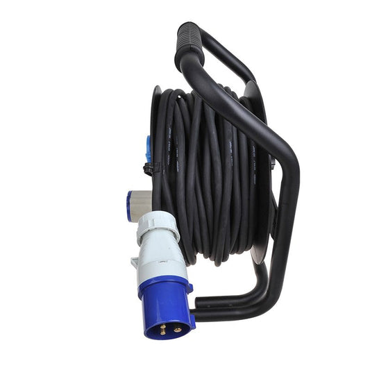 Kaapelikela CEE 25m 3x2,5mm² (2x Schuko + 1x CEE) - Kotikauppa