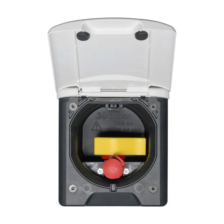 Kaasun ulosottorasia valkoinen RAL9010 | 0500106 | 4056161105098 | Kotikauppa |