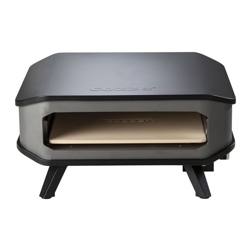 Kaasupizzauuni 17'' pizzakivellä 8kW musta/harmaa - Kotikauppa