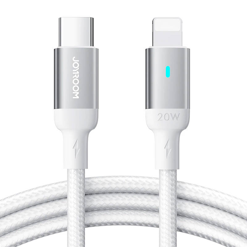 Kabel USB Lightning Typ C 20W 1.2m Joyroom S-CL020A10 (biały) - Kotikauppa