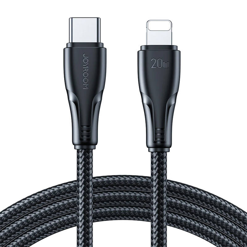 Kabel USB Surpass Typ C Lightning 3m Joyroom S-CL020A11 (czarny) - Kotikauppa