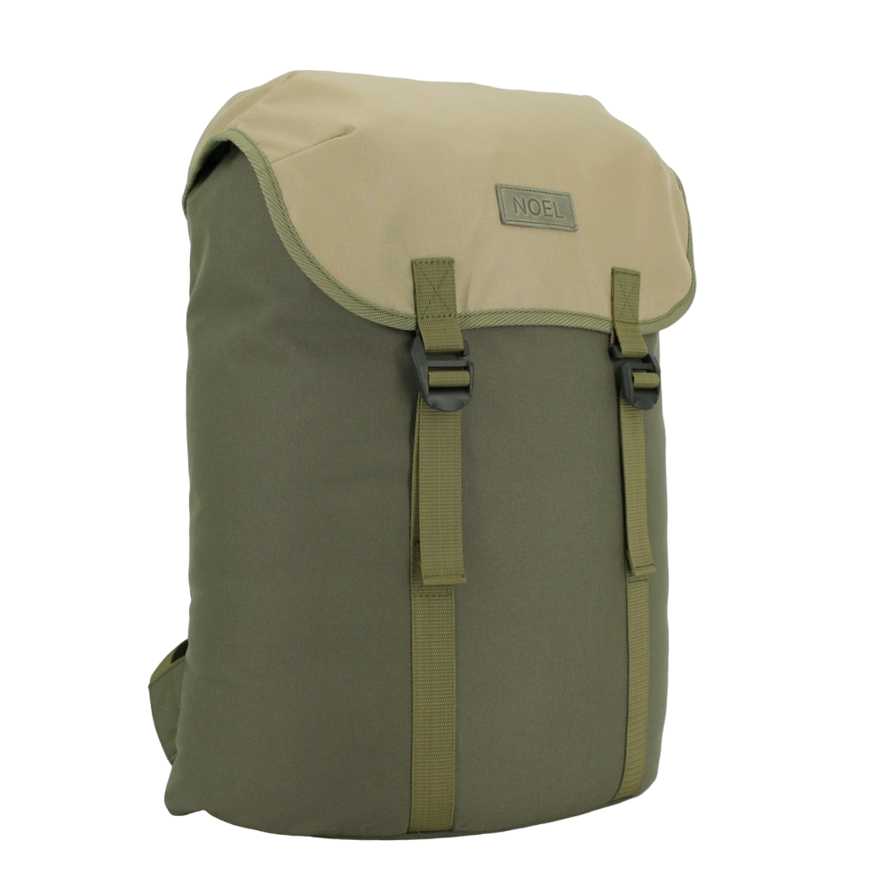 Kestävä ja vedenpitävä reppu Cafe 18l G-koukulla (khaki ja beige) - Kotikauppa