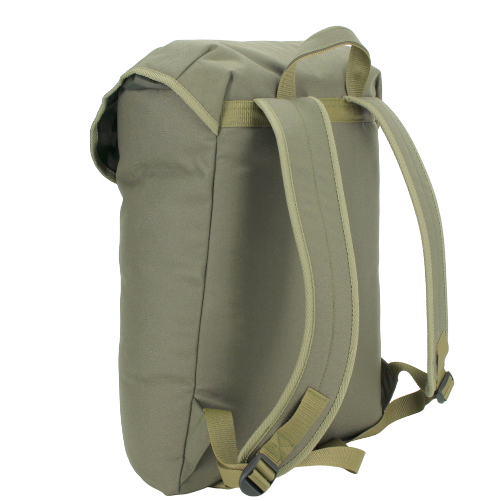 Kestävä ja vedenpitävä reppu Cafe 18l (khaki) - Kotikauppa