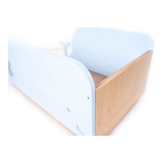 Kids Toy Storage Box on Wheels - Whale - Kotikauppa