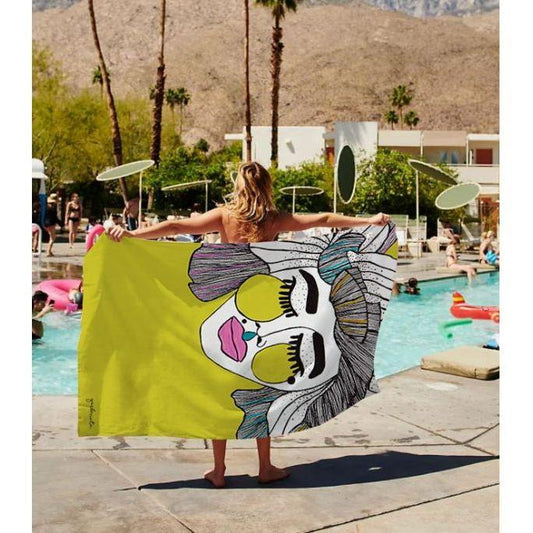 Kylpypyyhe Veronika - Keltainen - Kotikauppa