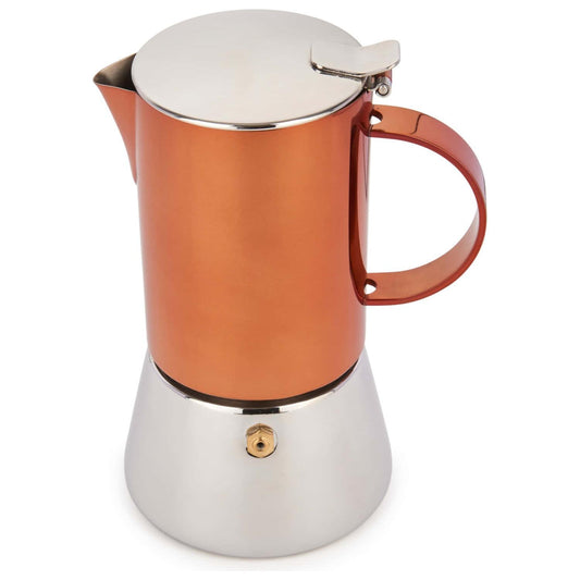La Cafetière Polished Stainless Steel Copper Stovetop - 300 ml - Kotikauppa