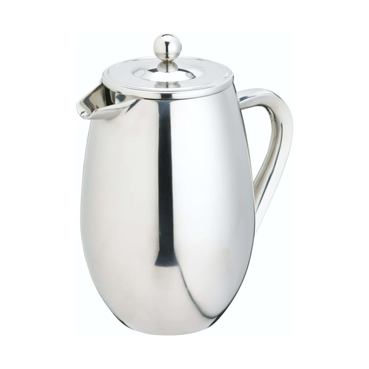 La Cafetière Silver Double Walled Insulated Eight Cup Coffee Maker - 1 Liter - Kotikauppa