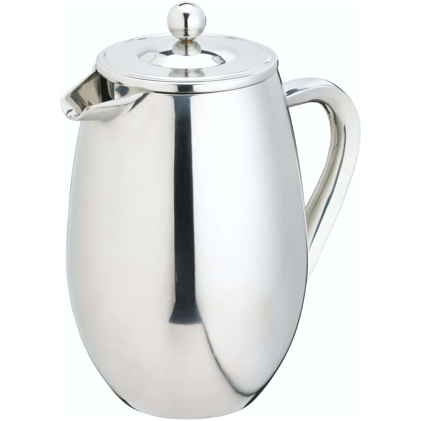 La Cafetière Silver Double Walled Insulated Eight Cup Coffee Maker - 1 Liter - Kotikauppa
