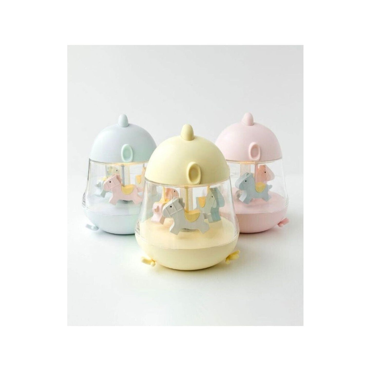 Lamp with Carousel and Music - Pink - Kotikauppa