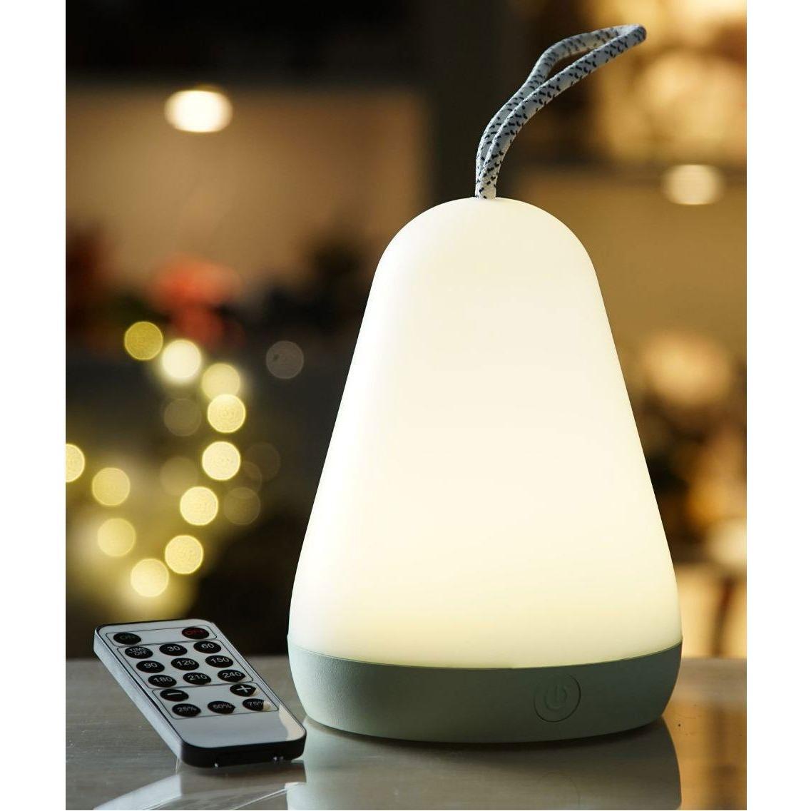 Lantern Lamp with Remote - White - Kotikauppa