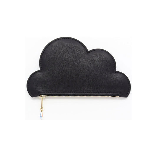 Leather Cloud Purse - Black - Kotikauppa