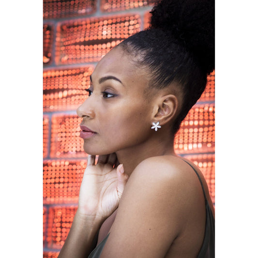 Lilac Upcycled Earrings