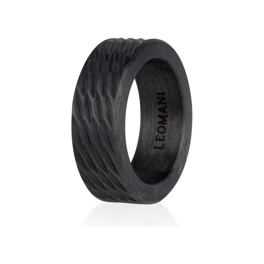 Carbon Fiber Ring LAUVA for Men