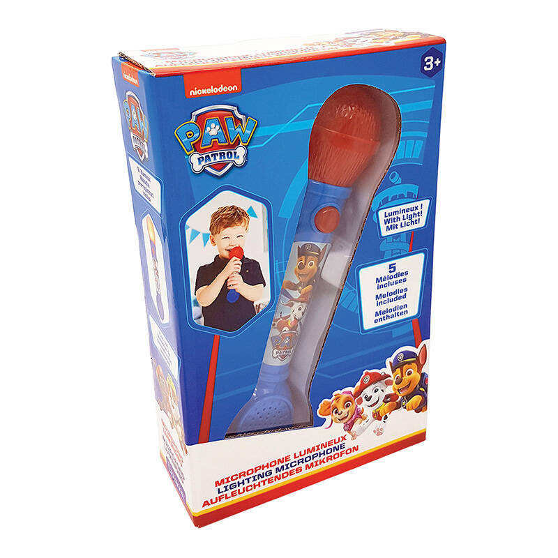 Lighting microphone Paw Patrol Lexibook - Kotikauppa