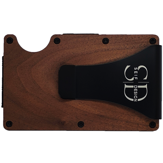 Lite Walnut - Card Holder with RFID Blocking - Kotikauppa