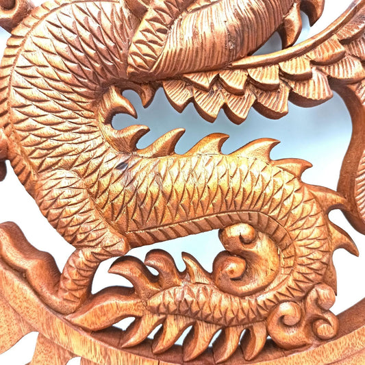 Lohikäärme -seinätaulu (40cm) - Kotikauppa