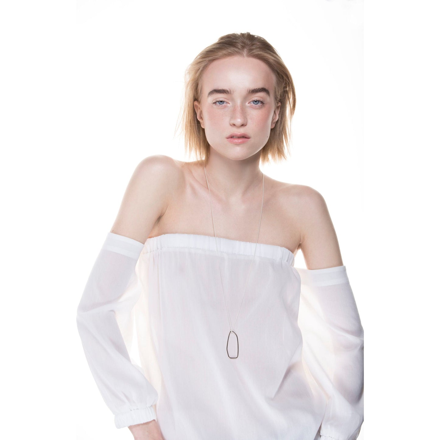 Frames Silver Necklace