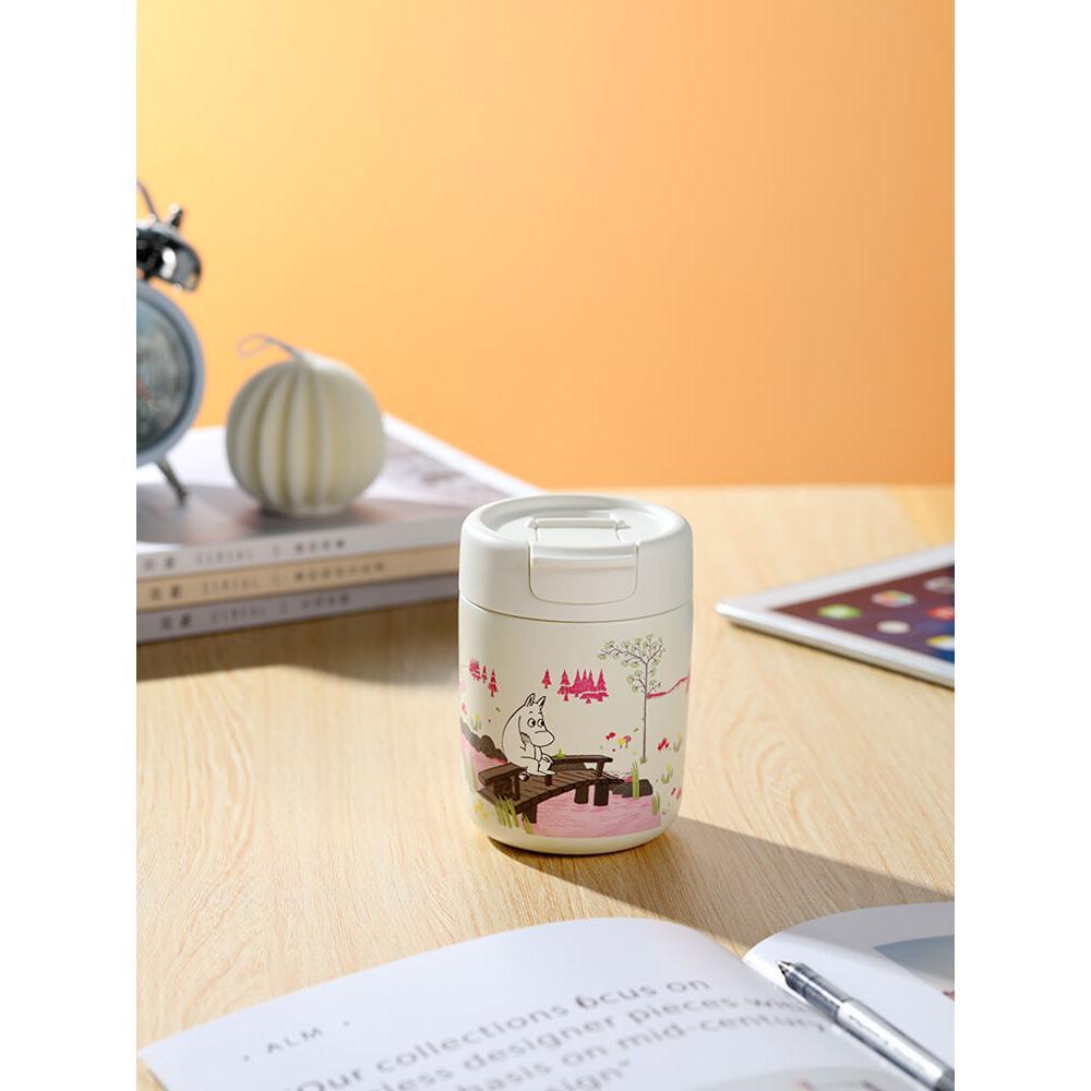 Termosmuki Muumi 320 ml valko-pinkki