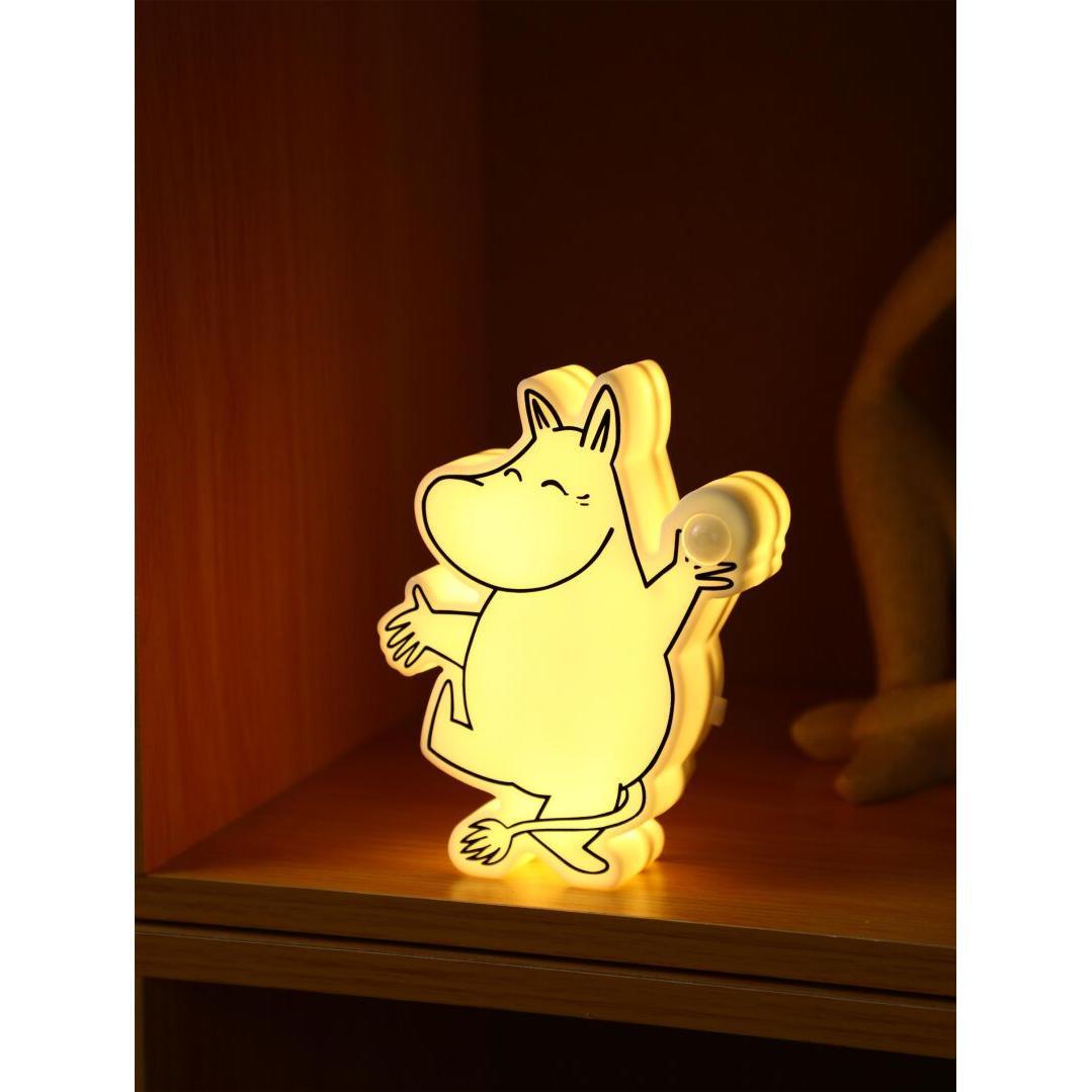 Liiketunnistinyövalo Muumi