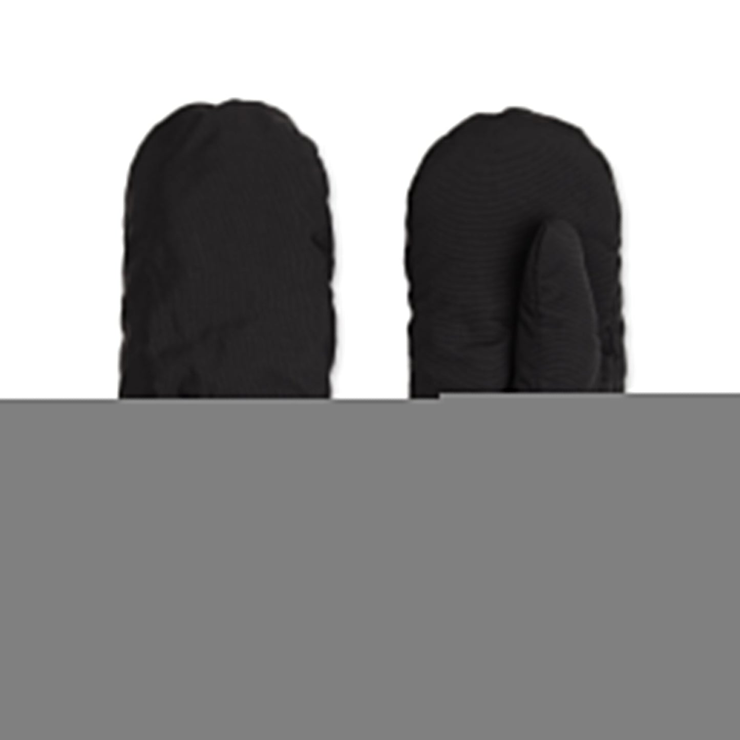 Moomintroll Puffer Mittens Adult - Black