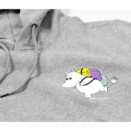 Premium Hoodie Moomintroll - Grey