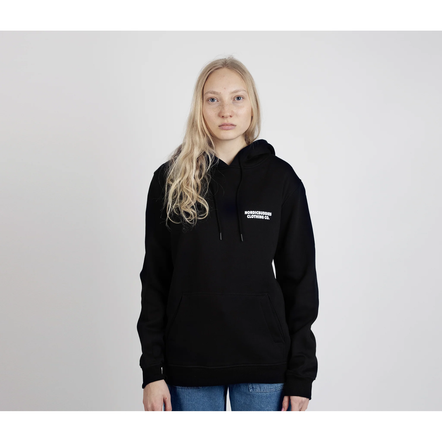 Moomintroll's Temper Hoodie Unisex - Black