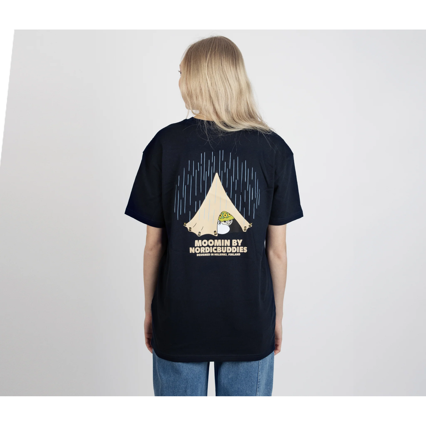 Moomin Adventure T-Shirt Unisex - Navy