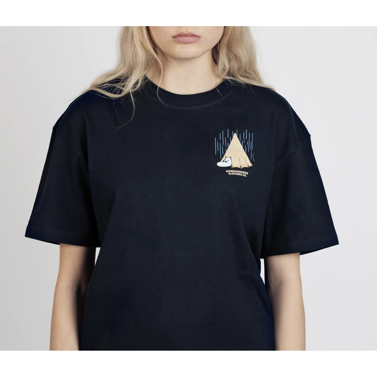 Moomin Adventure T-Shirt Unisex - Navy