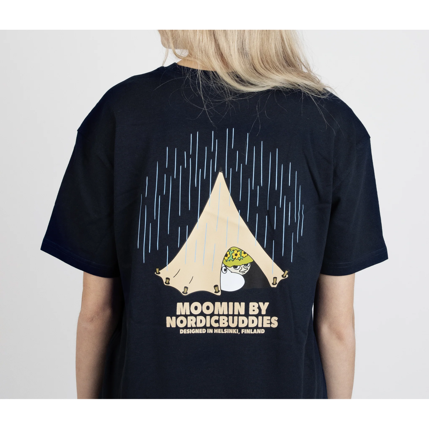 Moomin Adventure T-Shirt Unisex - Navy