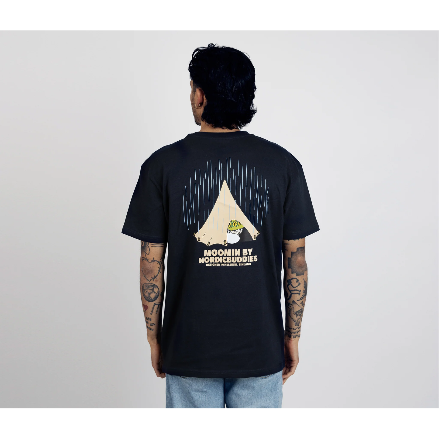 Moomin Adventure T-Shirt Unisex - Navy